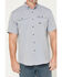 Image #3 - Ariat Men's Rebar Made Tough VentTEK Short Sleeve Button-Down Stretch Work Shirt, Blue, hi-res