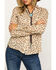 Image #4 - Stetson Women's Brown Leopard Print Button Down Top, , hi-res