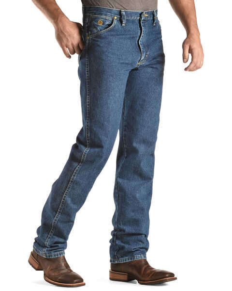 Image #3 - George Strait by Wrangler Men's Cowboy Cut Western Jeans, Denim, hi-res