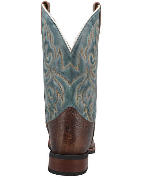 Laredo Men's Bisbee Western Boots - Broad Square Toe, Brown, hi-res