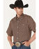 Image #2 - RANK 45® Men's Mudslinger Geo Print Button-Down Stretch Western Shirt, Multi, hi-res
