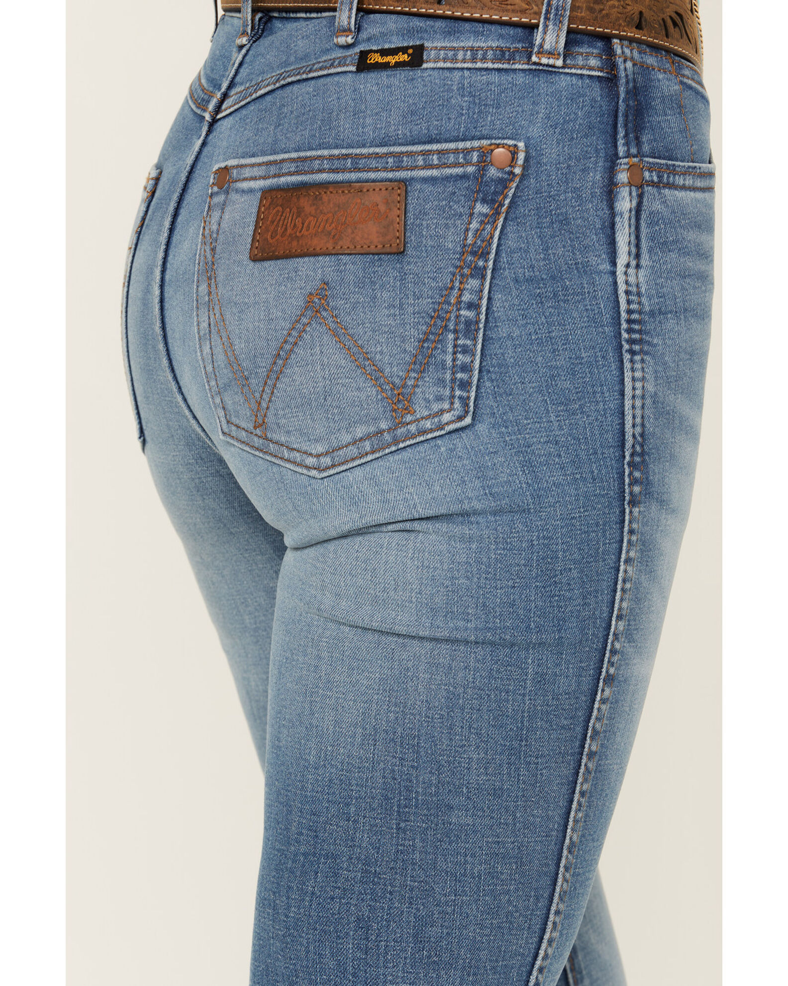 Product Name: Wrangler Retro Women's Eliza Medium Wash High Rise ...