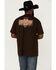Cowboy Hardware Men's Country American Way Of Life Graphic T-Shirt , Brown, hi-res