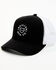 Brixton Men's Crest Mesh-Back Baseball Cap, Black, hi-res