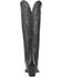 Image #5 - Dingo Women's Raisin Kane Tall Western Boots - Snip Toe, Black, hi-res