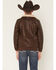Image #4 - Urban Republic Boys' Faux Leather Aviator Jacket, Dark Brown, hi-res