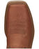 Image #6 - Justin Men's Bolt Redwood Pull On Soft Work Boots - Square Toe , Brown, hi-res