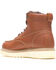 Image #3 - Wolverine Men's Moc Toe Steel Toe EH Work Boots, Honey, hi-res