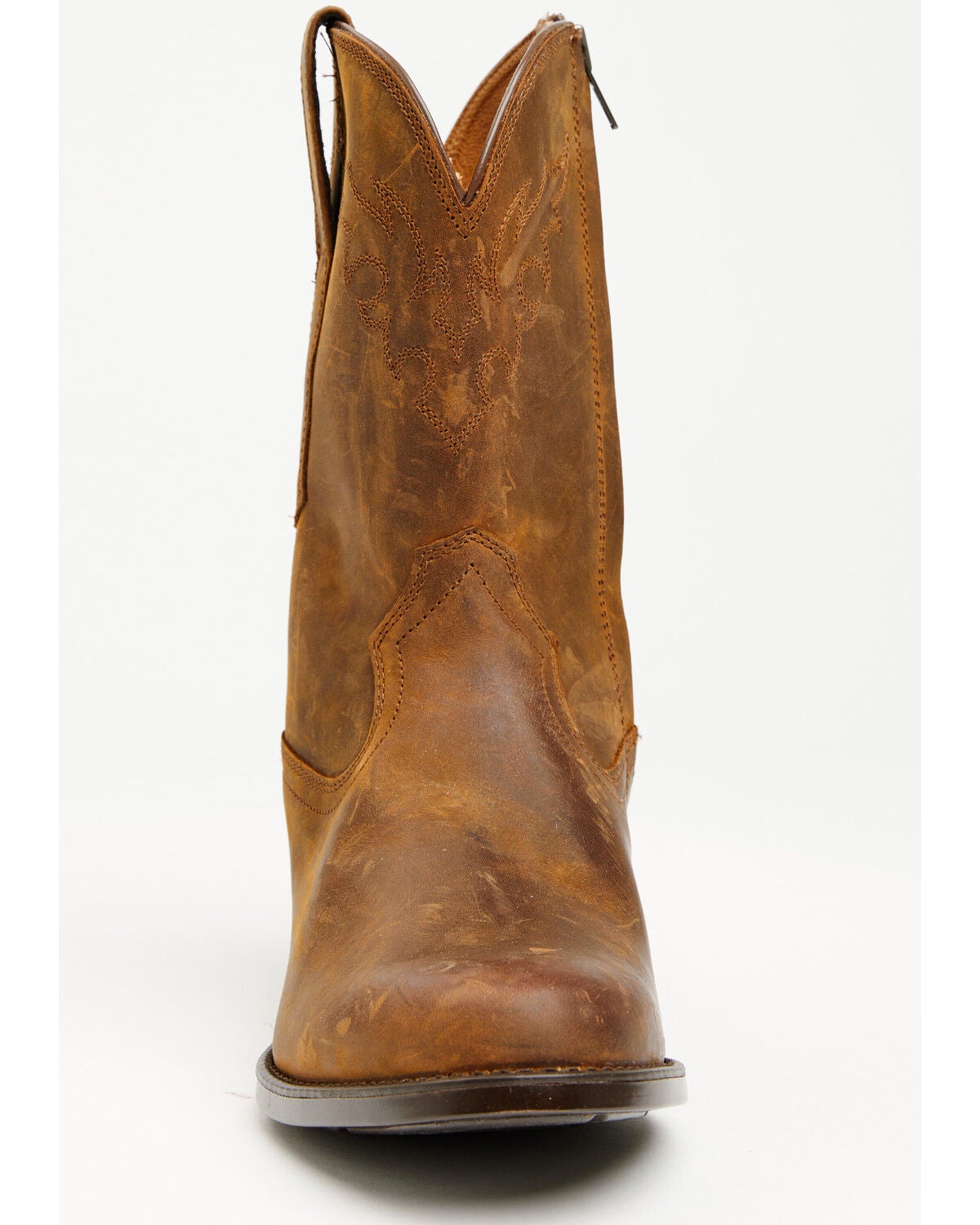 Image #4 - Ariat Men's Sonoro Western Roper Boots - Round Toe, Brown, hi-res
