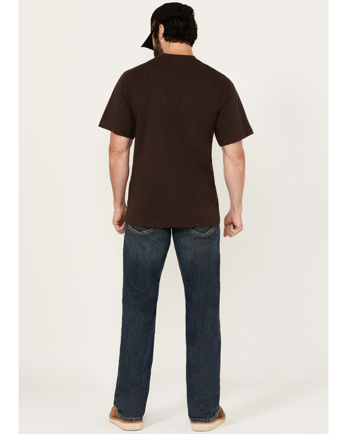 Image #5 - Ariat Men's Rebar M5 Slim Straight Leg Jeans, Denim, hi-res