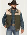 Image #1 - Cinch Men's Reversible Snap Vest, Olive, hi-res