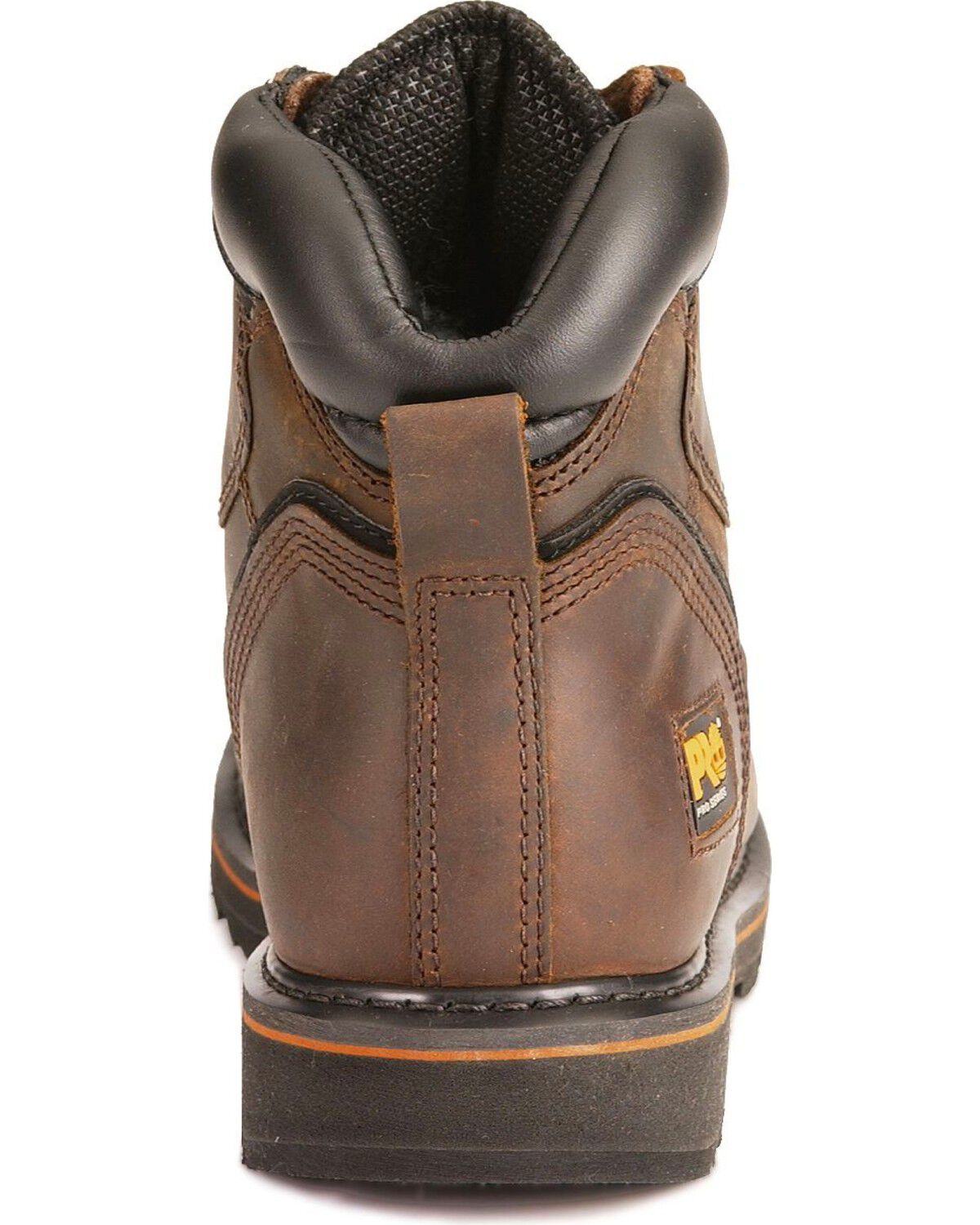 Image #7 - Timberland PRO Men's Pit Boss 6" Work Boots - Steel Toe, Brown, hi-res