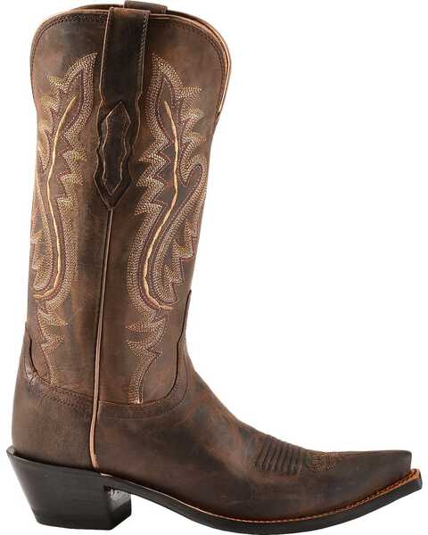 Image #2 - Lucchese Women's Handmade 1883 Madras Goat Cowgirl Boots - Snip Toe, , hi-res