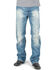 Image #3 - Tin Haul Men's Regular Joe Fit Bootcut Jeans, Indigo, hi-res