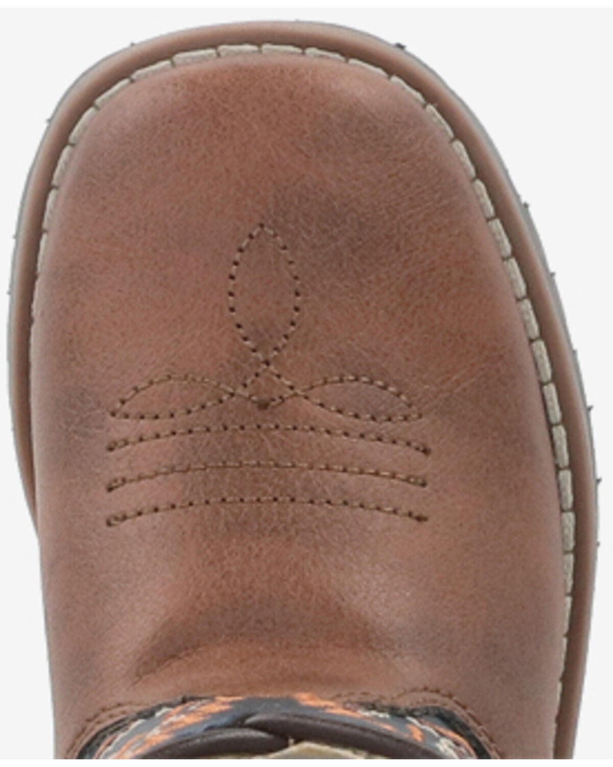 Image #5 - Smoky Mountain Toddler Kids' Autry Western Boots - Round Toe, Navy, hi-res