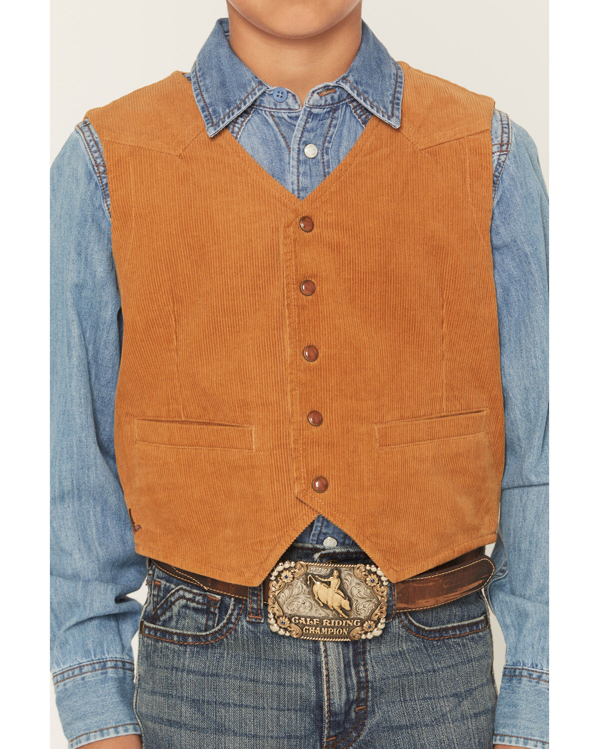 Cody James Boys´ William Corduroy WesternVest teamlce.in - Image 4