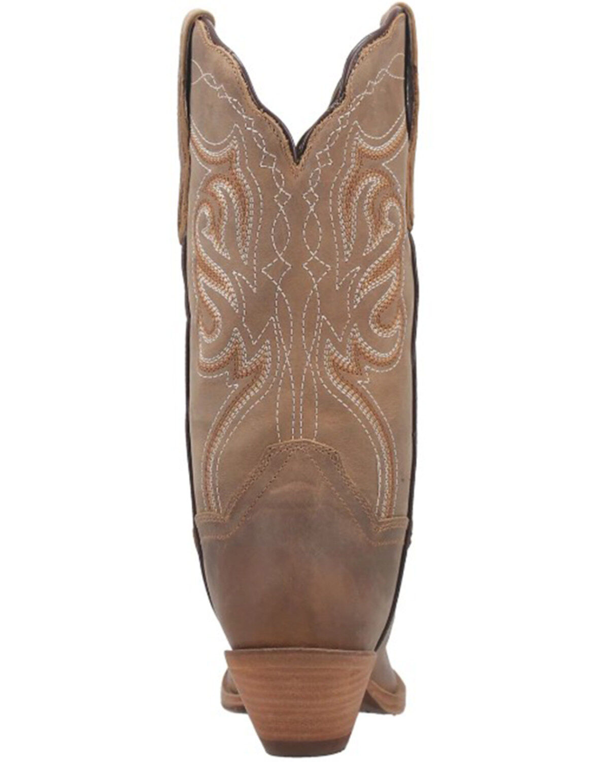Image #5 - Dan Post Women's Karmel Western Boots - Snip Toe, Lt Brown, hi-res