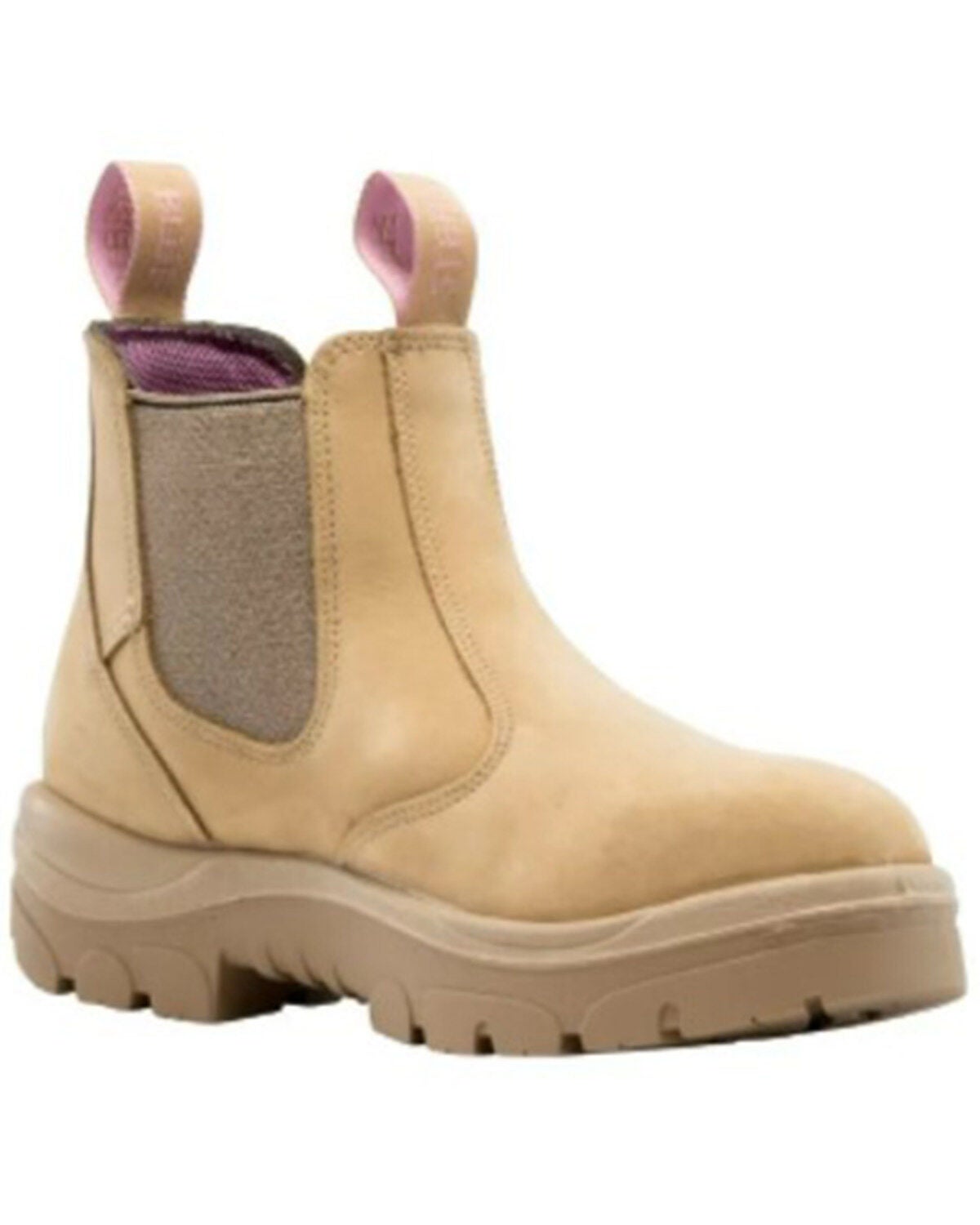 Steel Blue Women's Hobart 6" Chelsea Work Boot - Steel Toe, Sand, hi-res