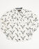 Image #1 - Cody James Toddler Boys' Prehistoric Bull Skull Print Long Sleeve Snap Western Shirt, Cream, hi-res