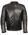 Image #1 - Milwaukee Leather Men's Side Lace Vented Scooter Jacket - Tall, Black, hi-res