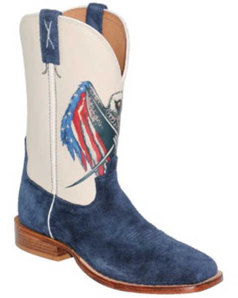 Twisted X Men's TECH X™ Western Boots - Broad Square Toe, Multi, hi-res