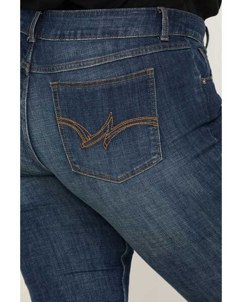 Image #4 - Wrangler Women's Mid Rise Bootcut Jeans - Plus, , hi-res