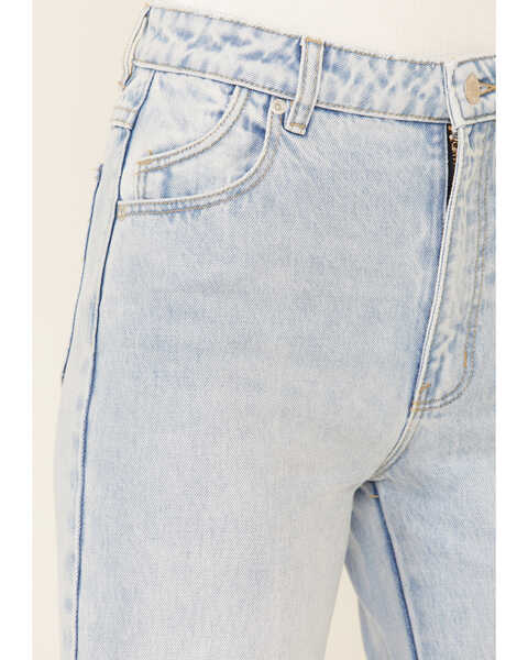 Rolla's Women's Sunbleach Originals Straight Leg Jeans, Blue, hi-res