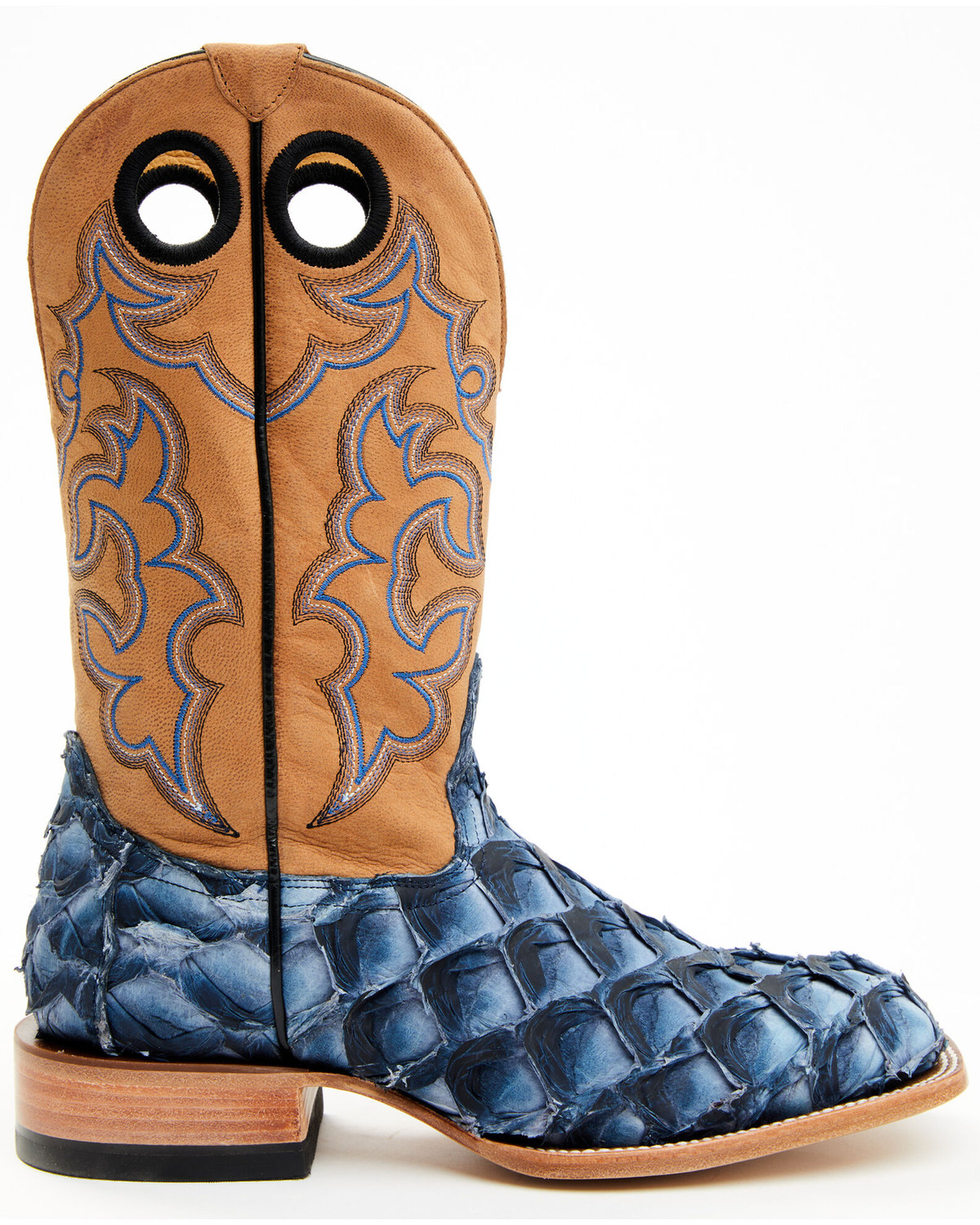 Cody James Men's Exotic Pirarucu Western Boots - Broad Square Toe | Boot  Barn
