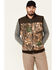 Image #1 - Wrangler ATG Men's All-Terrain Realtree Camo Fleece Zip-Front Bomber Vest, , hi-res