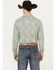 Image #4 - Gibson Trading Co. Men's Jackpot Paisley Print Long Sleeve Western Snap Shirt, White, hi-res
