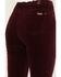 Image #4 - 7 For All Mankind Women's High Rise Velvet Lisha Bootcut Jeans, Burgundy, hi-res