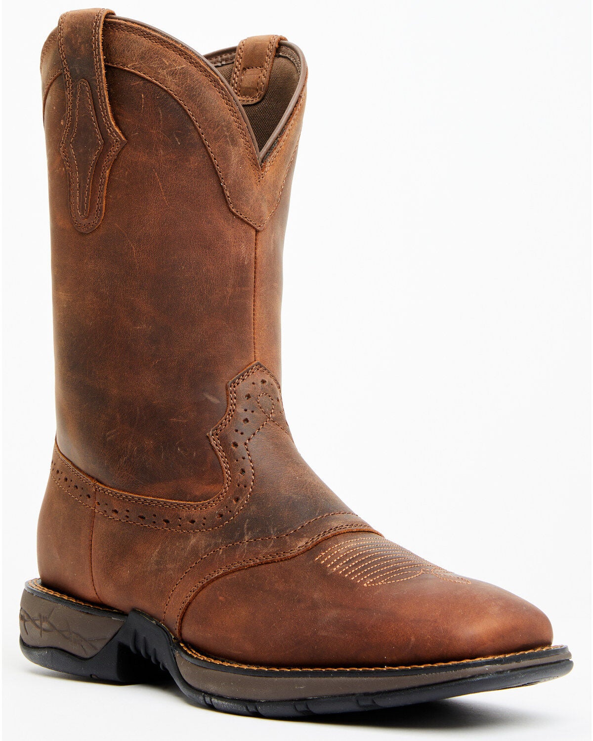Cody James Men's Summit Lite Performance Western Boots - Broad Square Toe, Caramel, hi-res