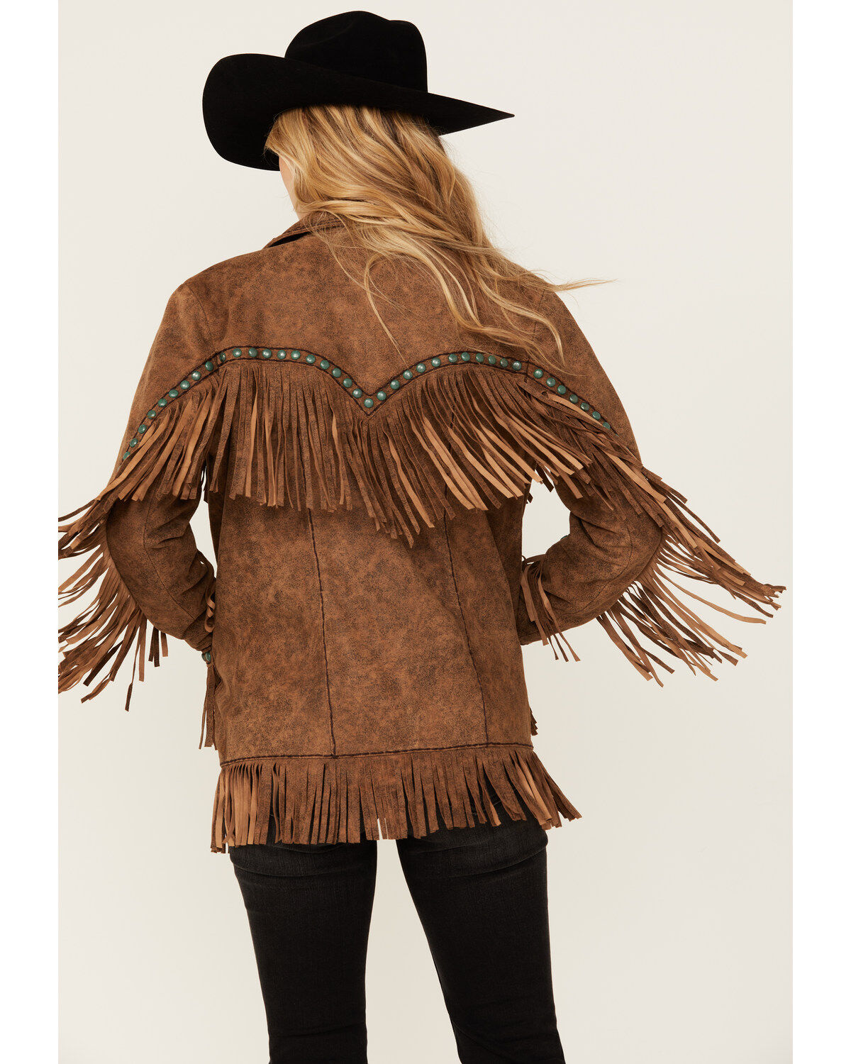 Image #4 - Double D Ranch Women's Boring The Devil Fringe Jacket, , hi-res