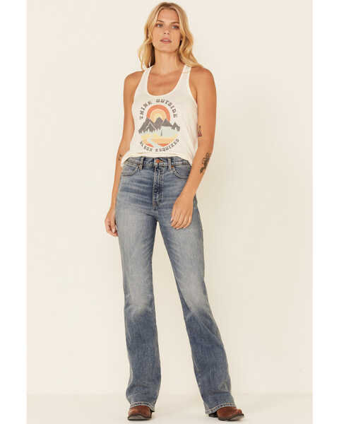 Image #3 - Blended Women's Think Outside Graphic Tank Top  , , hi-res