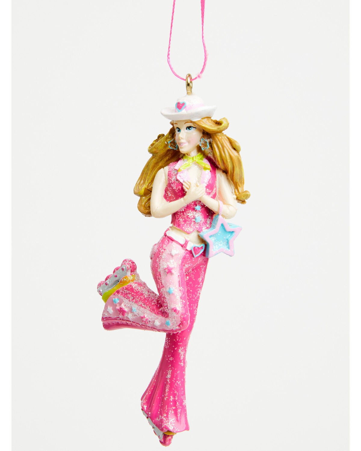 Kurt Adler Roller Skating Doll Ornament, Multi, hi-res