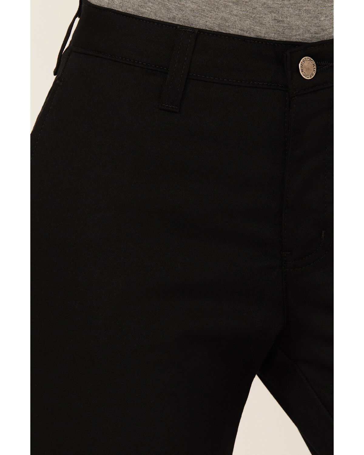 Image #2 - Dickies Women's Mid Rise Skinny Stretch Twill Work Pants, Black, hi-res