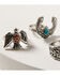 Image #3 - Shyanne Women's Wildflower Bloom Ring Set - 3-Piece, Silver, hi-res