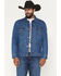 Image #1 - Wrangler X Coors Banquet Men's Denim Western Jacket, Medium Wash, hi-res