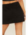 Image #4 - Shyanne Women's Faux Suede Mini Skort, Black, hi-res