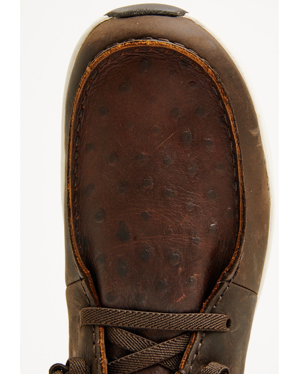 Image #6 - Ariat Men's Buckeye Waterproof Casual Shoes - Moc Toe, Chocolate, hi-res
