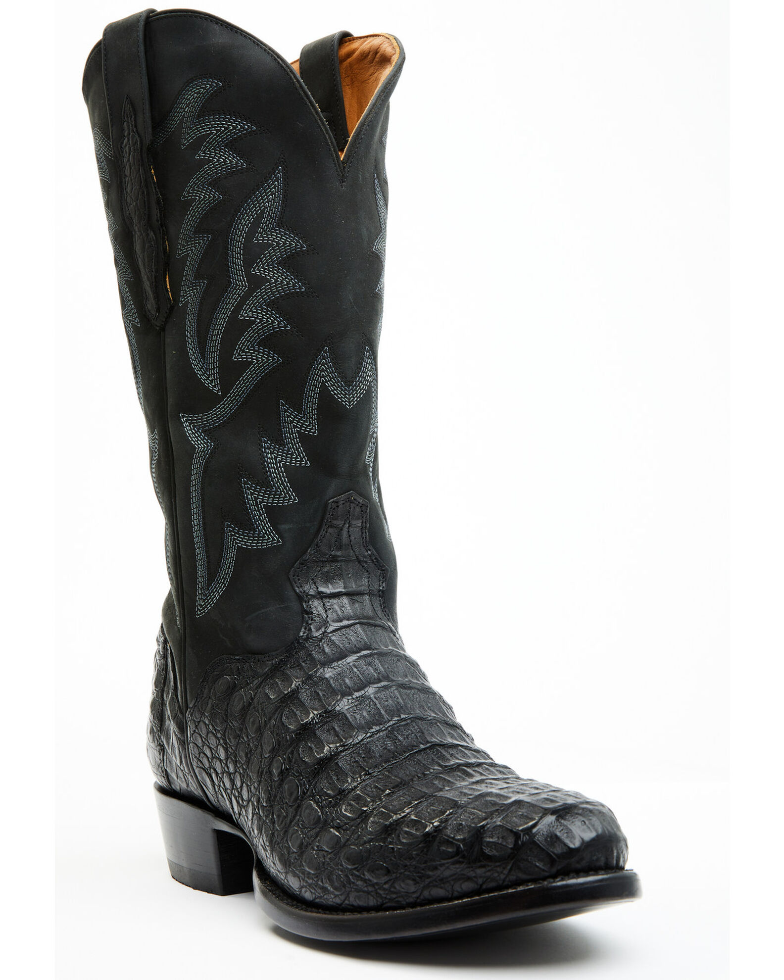 El Dorado Men s Exotic Caiman Western Boots Medium Toe