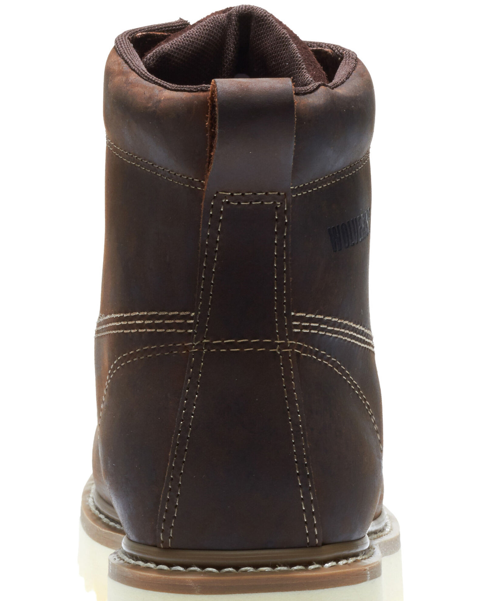 Image #4 - Wolverine Men's Loader Work Boots - Soft Toe, Brown, hi-res