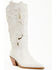 Image #1 - Matisse Women's Alice Western Boots - Snip Toe, White, hi-res
