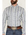 Image #3 - Cody James Men's Day Drinker Floral Stripe Print Long Sleeve Button-Down Stretch Western Shirt, White, hi-res