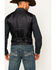 Cody James Men's Paisley Print Jacquard Button Front Vest , Black, hi-res