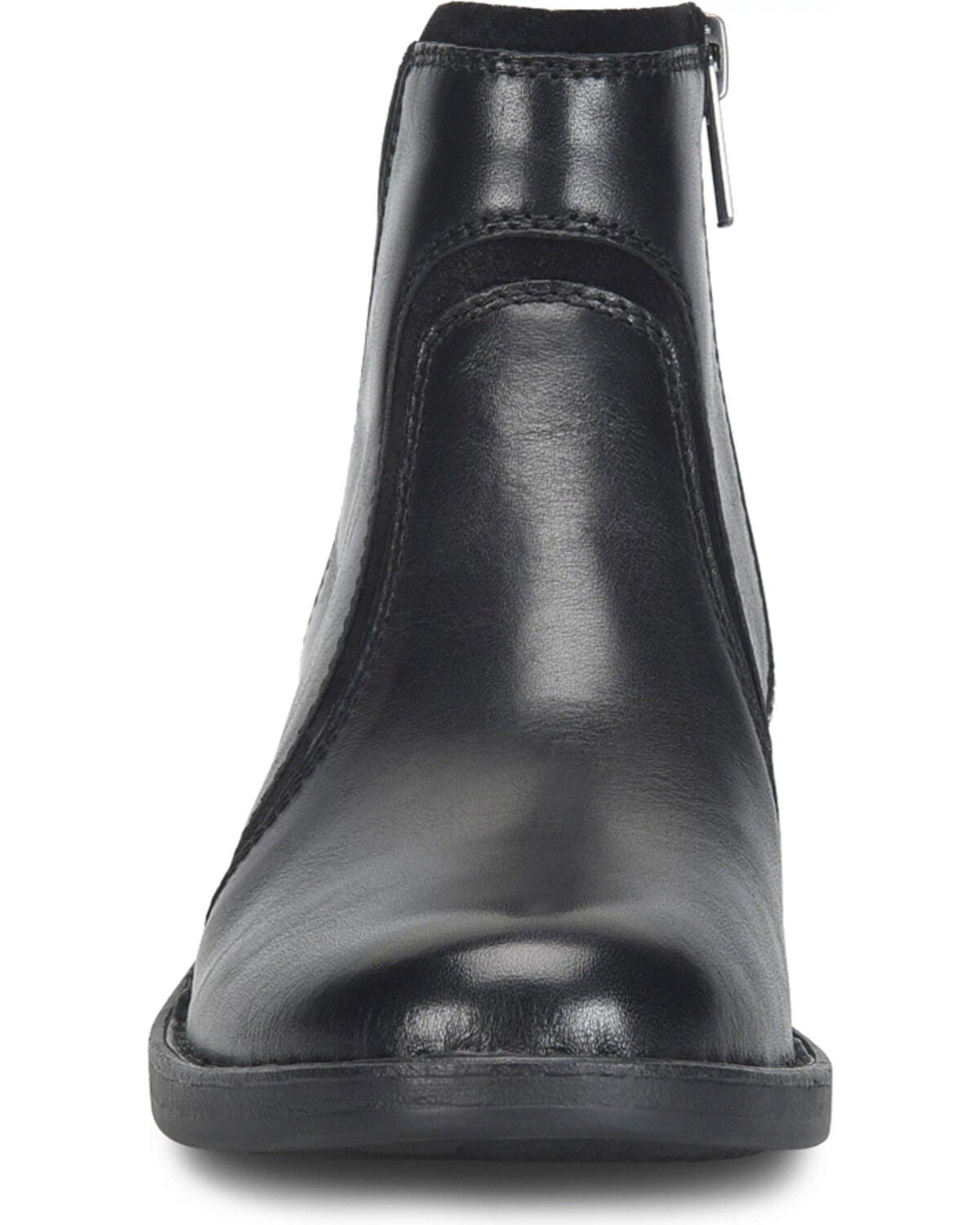 Image #5 - Born Women's Cincy Booties - Round Toe, Black, hi-res