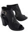 Image #10 - Milwaukee Performance Women's Platform Heel Mesh Top Sandals, Black, hi-res