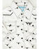Image #3 - Cowboy Hardware Infant Boys' Skull Scatter Long Sleeve Onesie, White, hi-res