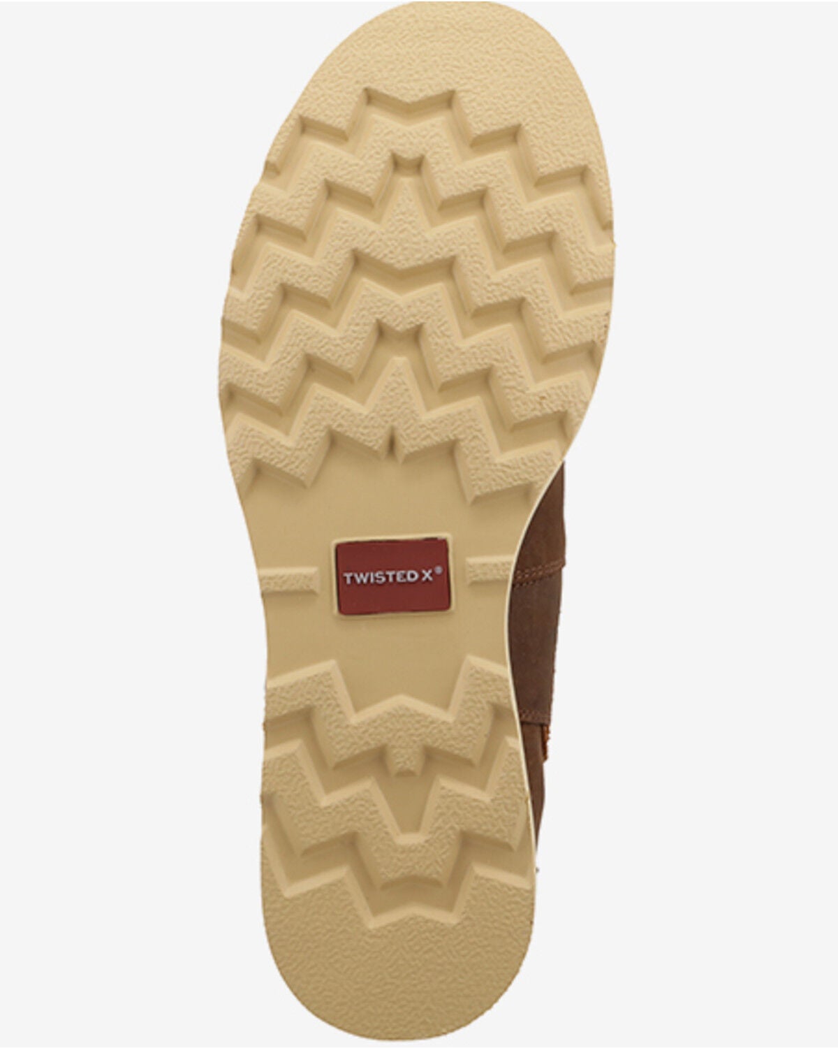 Image #7 - Twisted X Men's 6" Wedge Sole Boots - Moc Toe, Tan, hi-res