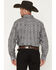 Image #4 - Ariat Men's Tatum Medallion Striped Long Sleeve Button-Down Western Shirt - Big, Grey, hi-res